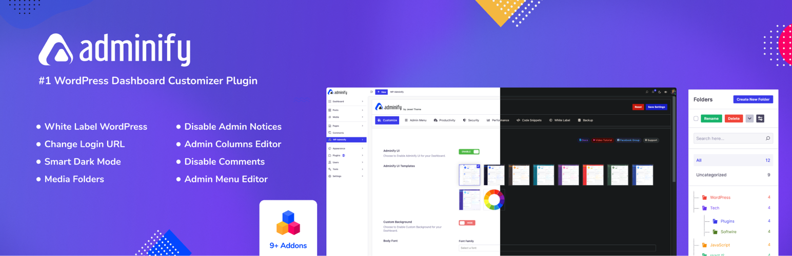 WP Adminify WordPress plugin
